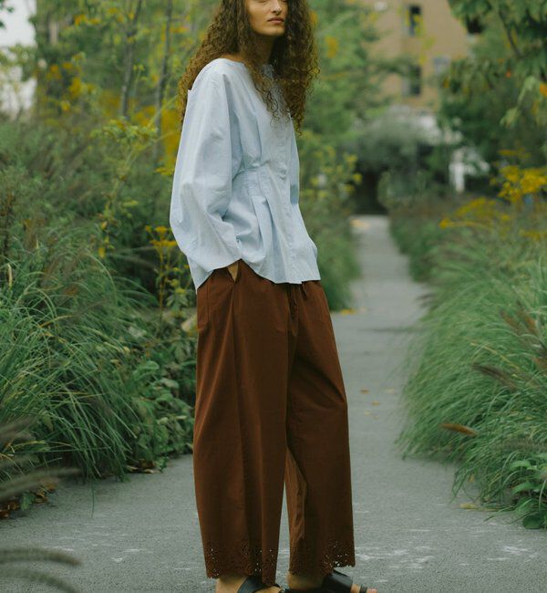  「【Dhritie】バックレースシャツ」|Tシャツ・カットソー|