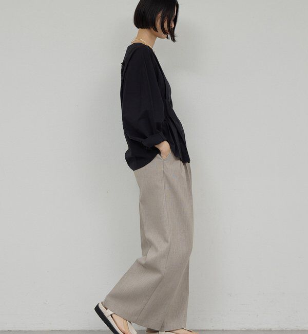  「【Dhritie】バックレースシャツ」|Tシャツ・カットソー|