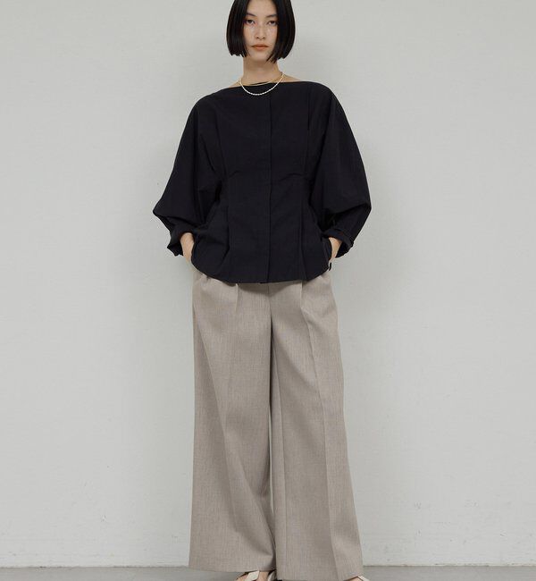  「【Dhritie】バックレースシャツ」|Tシャツ・カットソー|