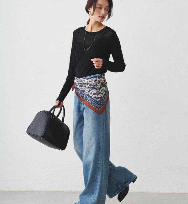  「シアーニットプルオーバー」|ニット・セーター|