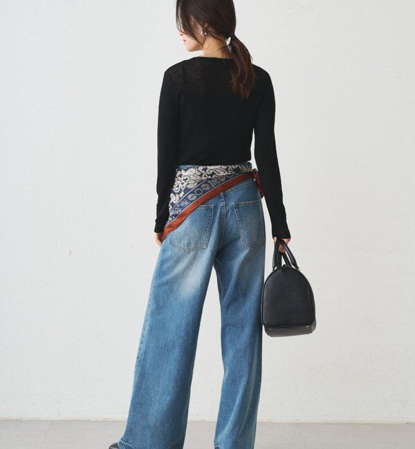  「シアーニットプルオーバー」|ニット・セーター|