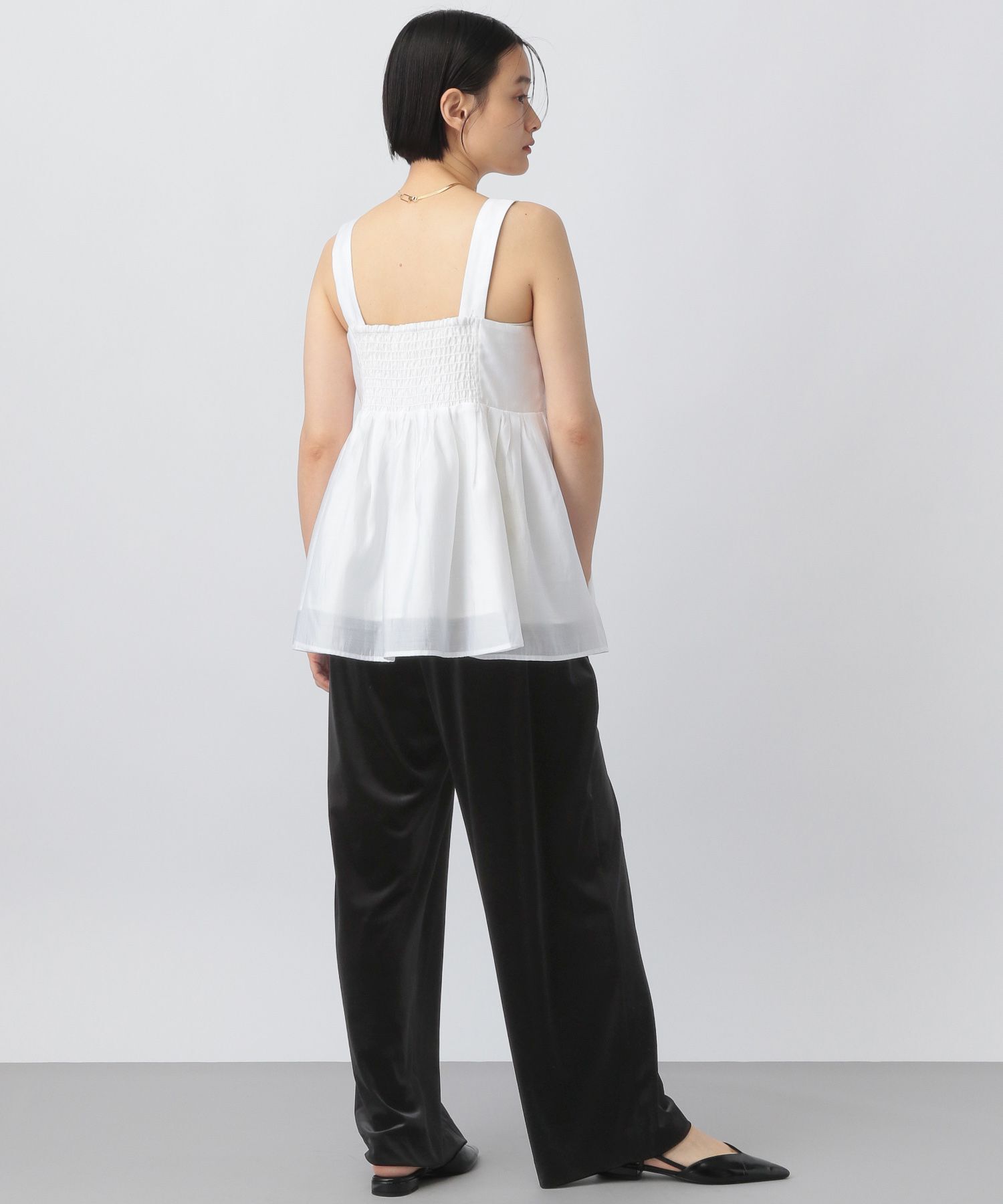 A part by 「 シアーペプラムキャミ」|シャツ・ブラウス|