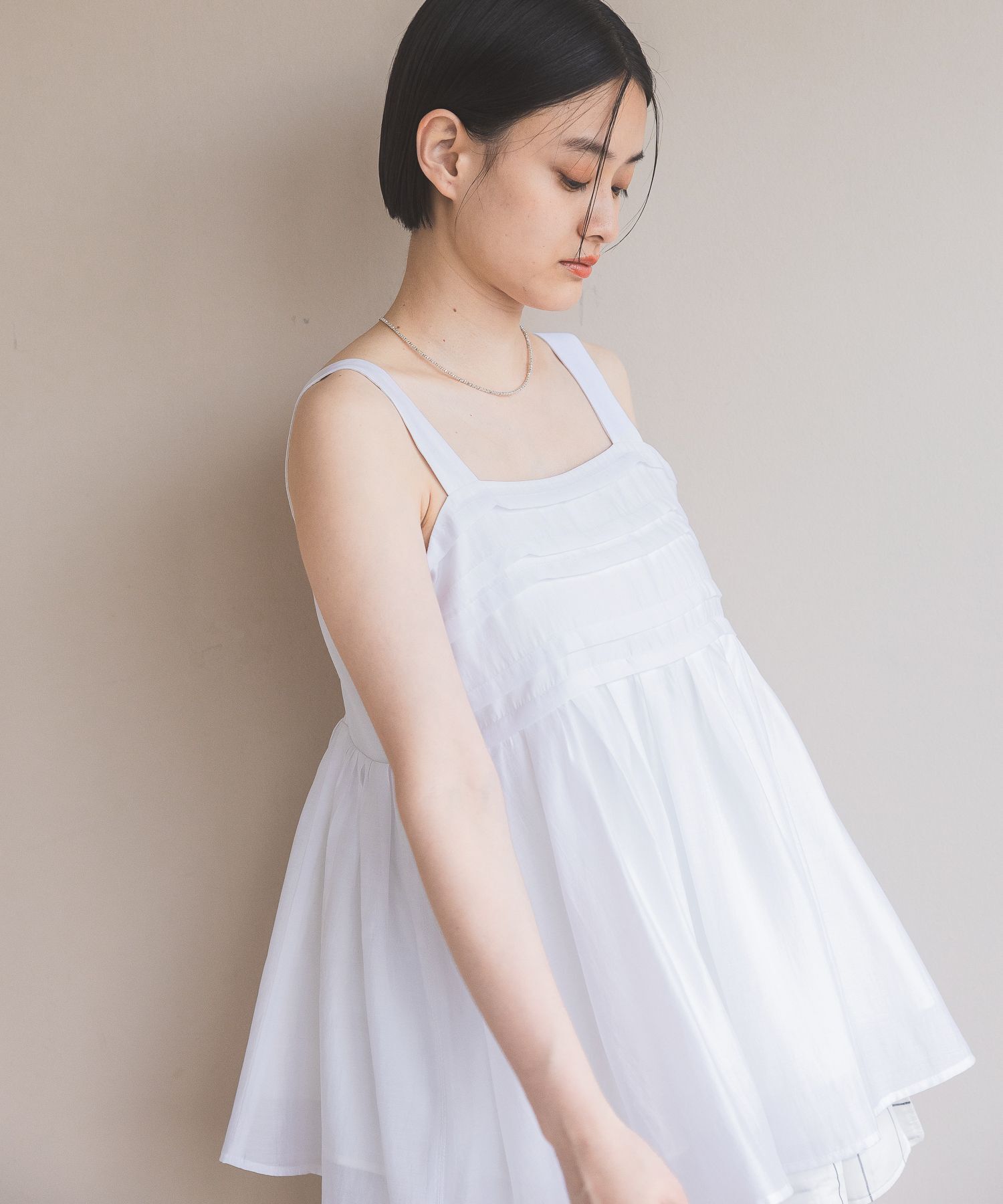 A part by 「 シアーペプラムキャミ」|シャツ・ブラウス|