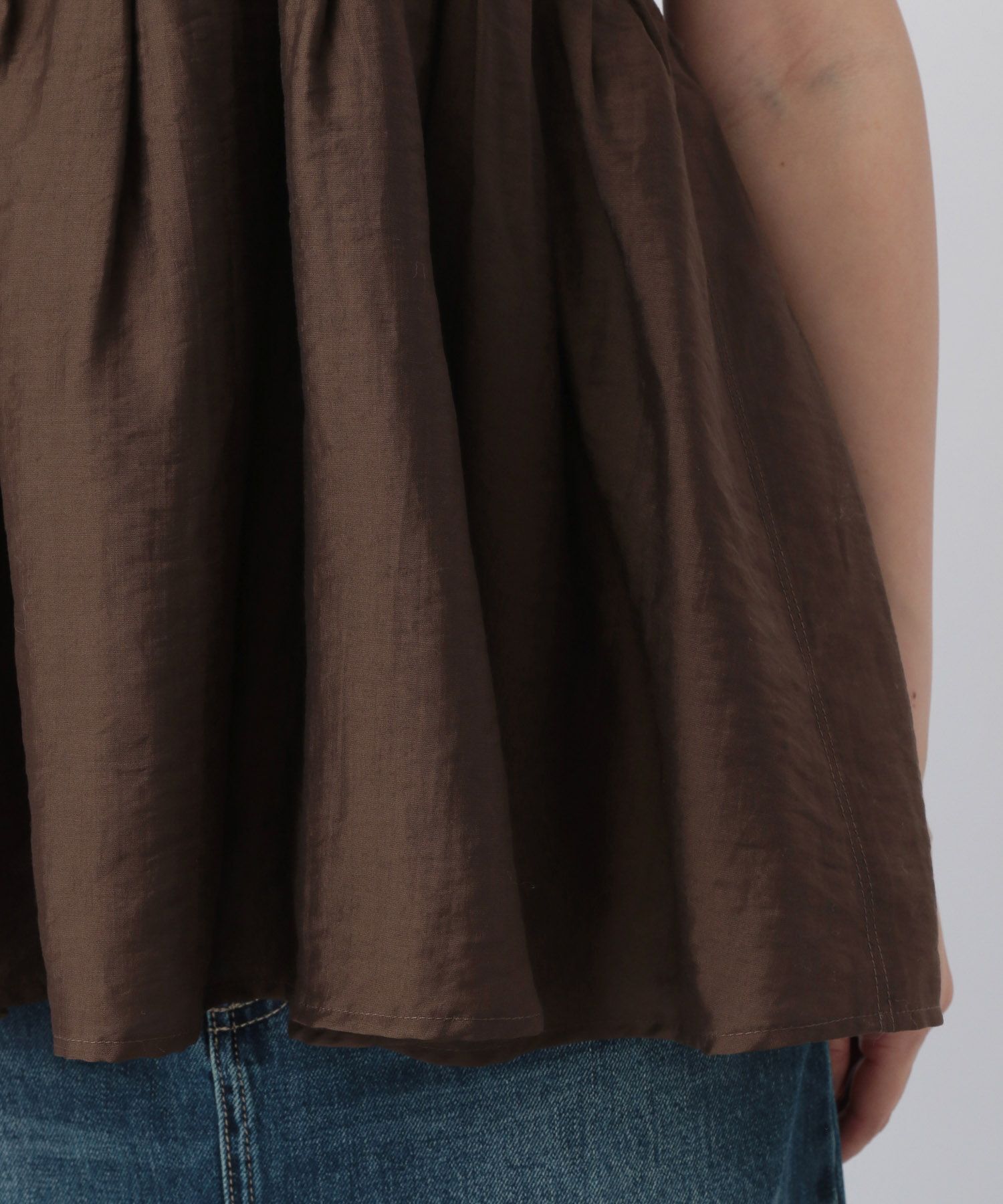 A part by 「 シアーペプラムキャミ」|シャツ・ブラウス|