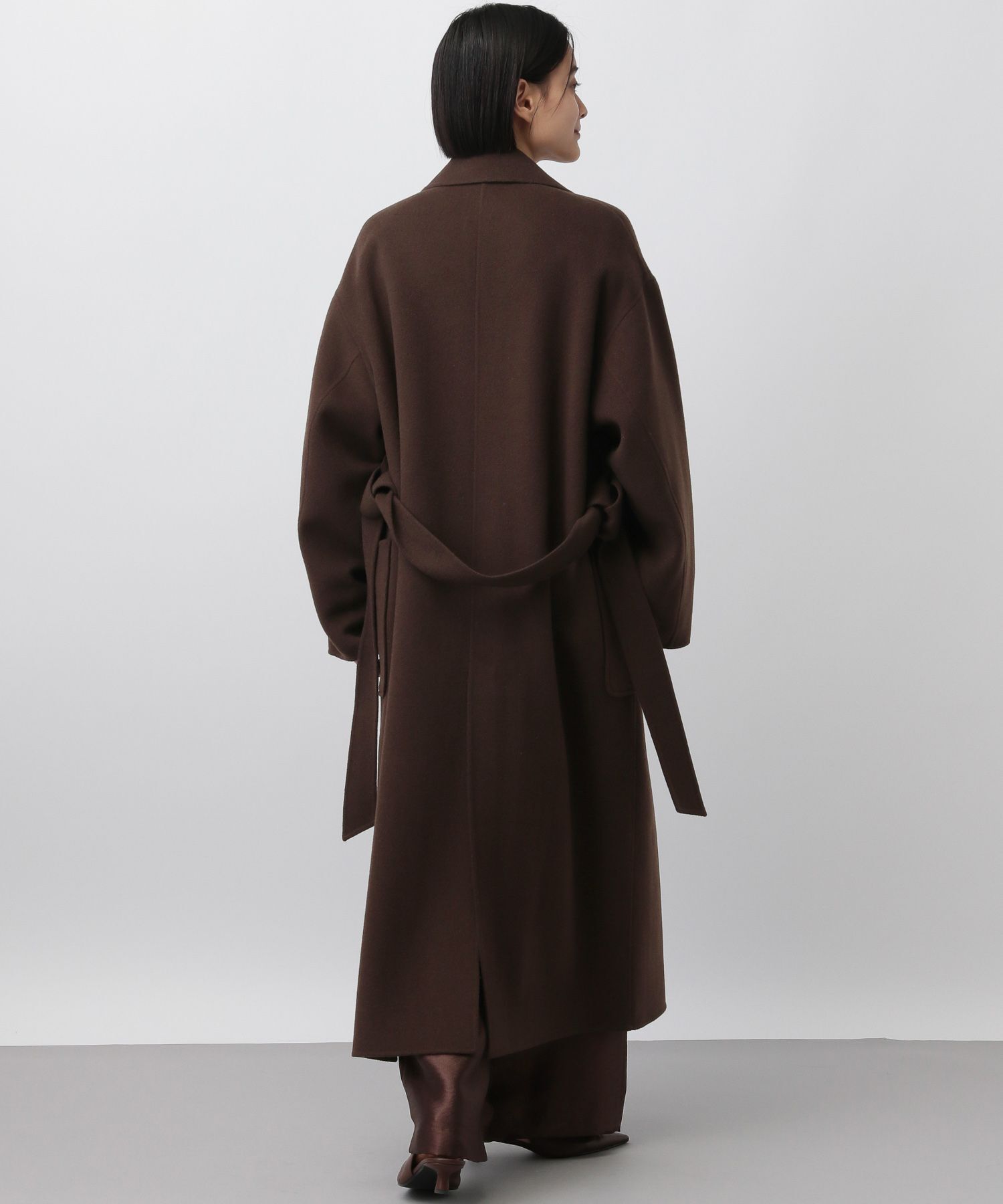 【A part by】カシープ3WAYスタンドロングコート ブラウン A part by｜カシープ3WAYスタンドロングコート | Rakuten Fashion(楽天