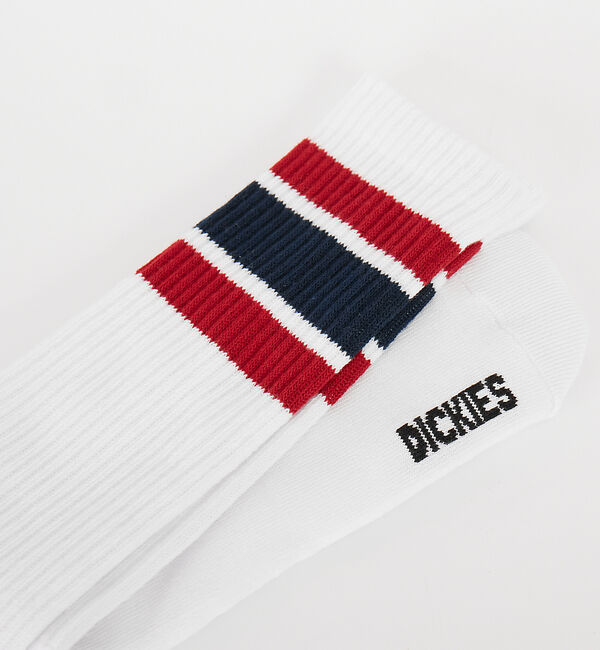 ABAHOUSE「【Dickies / ディッキーズ】CDK3Pチューブラインソックス【WEB限定」|ソックス|