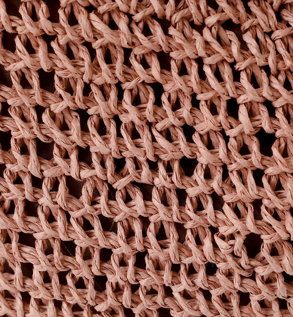 Rouge vif「タッセル付き ペーパートートバッグ / 雑材バッグ」|トートバッグ|