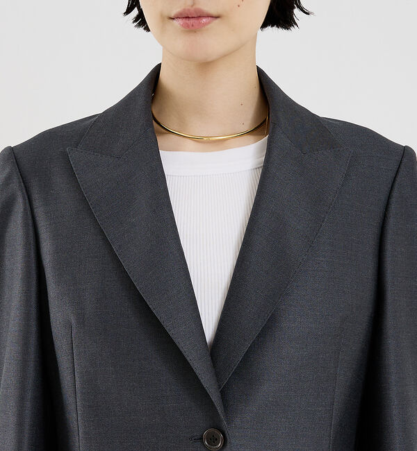 The Store by C' 「【COCUCA】ピークドマスキュリンジャケット」|テーラードジャケット|