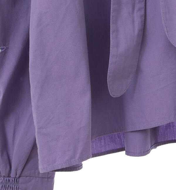  「【MARILYN MOON】2WAY POPLIN COTTON CUTWORK BLOUSE」|シャツ・ブラウス|