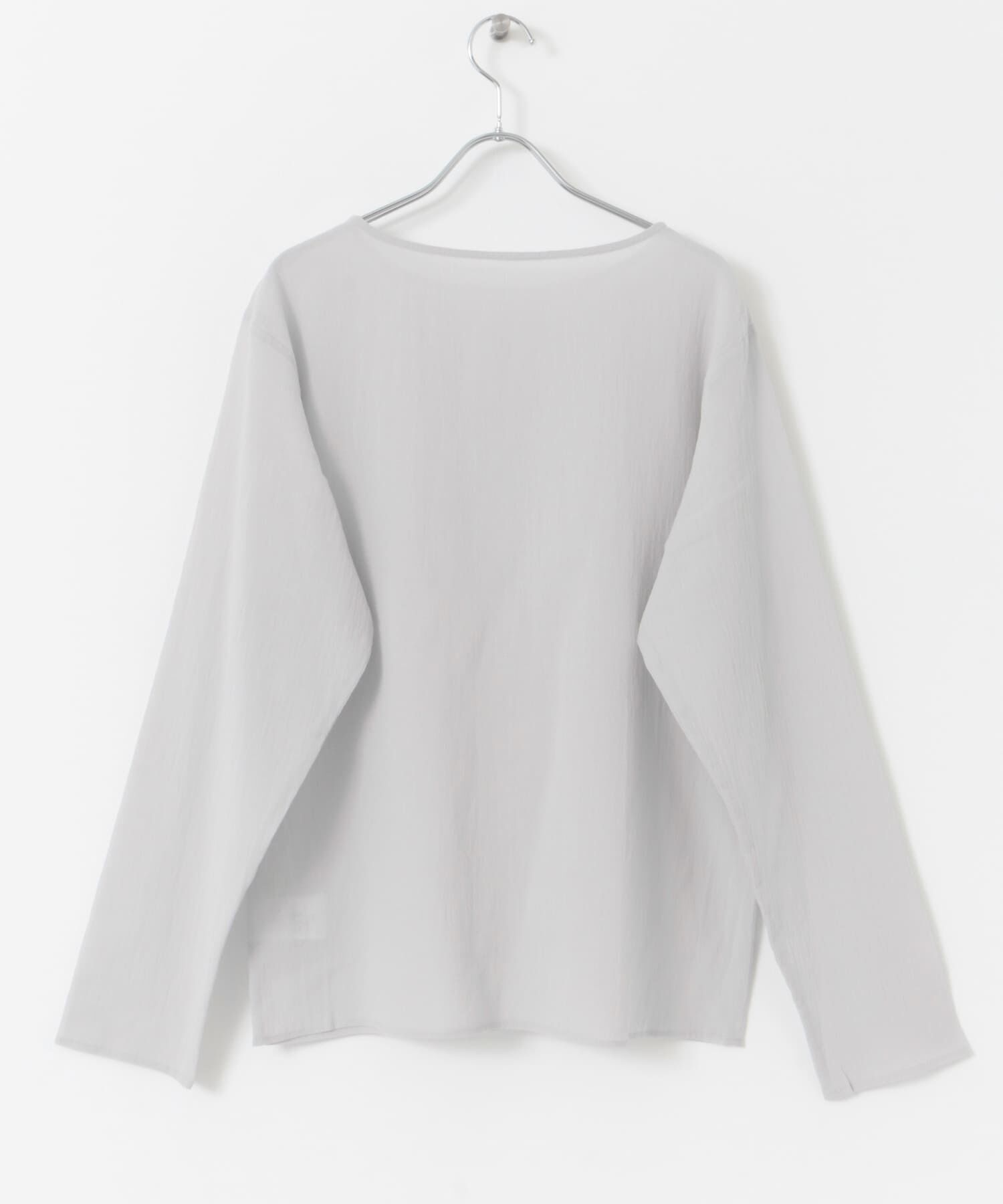 URBAN RESEARCH DOORS「コットンシアーTブラウス」|シャツ・ブラウス|