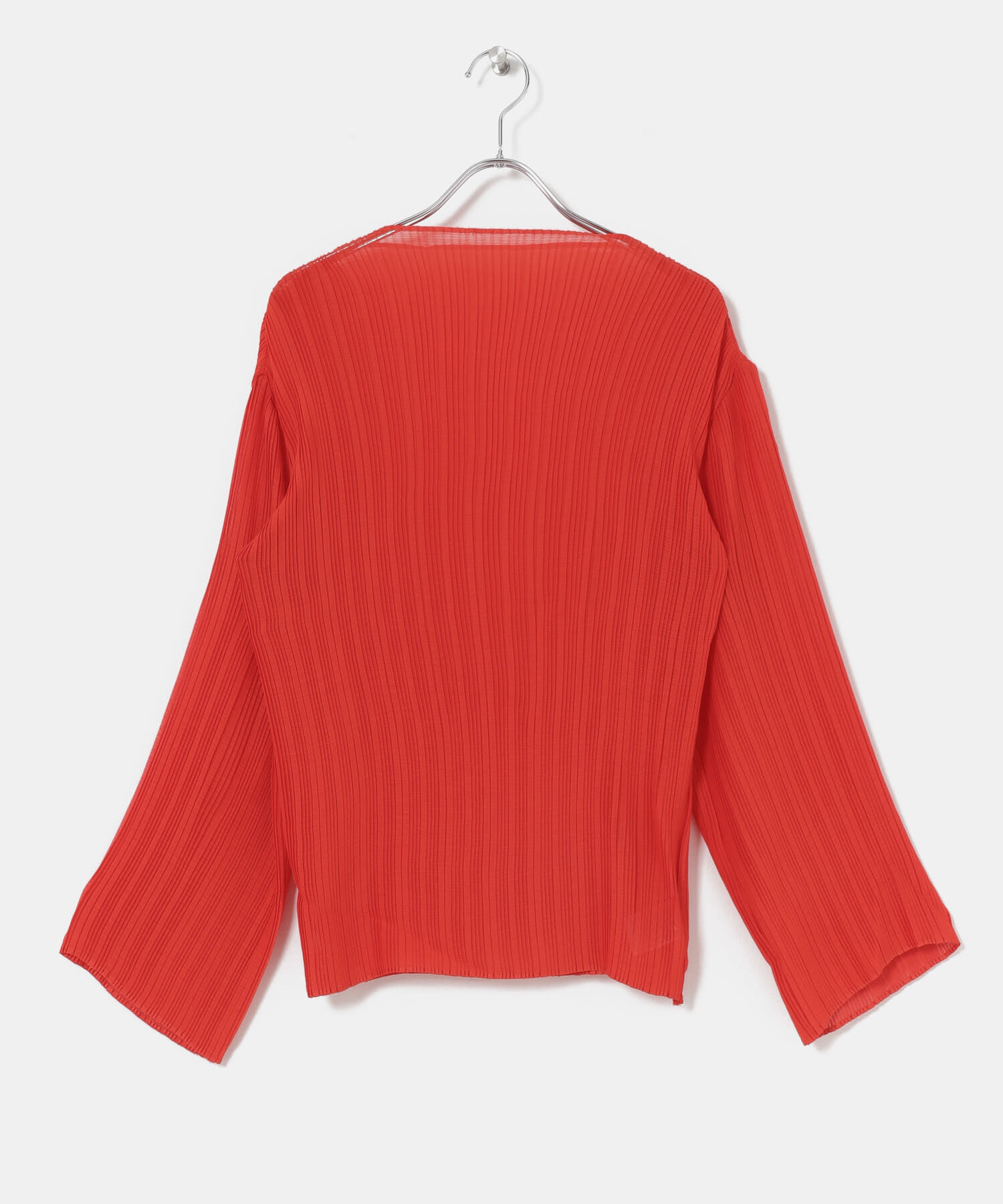  「プリーツリラックストップス」|シャツ・ブラウス|