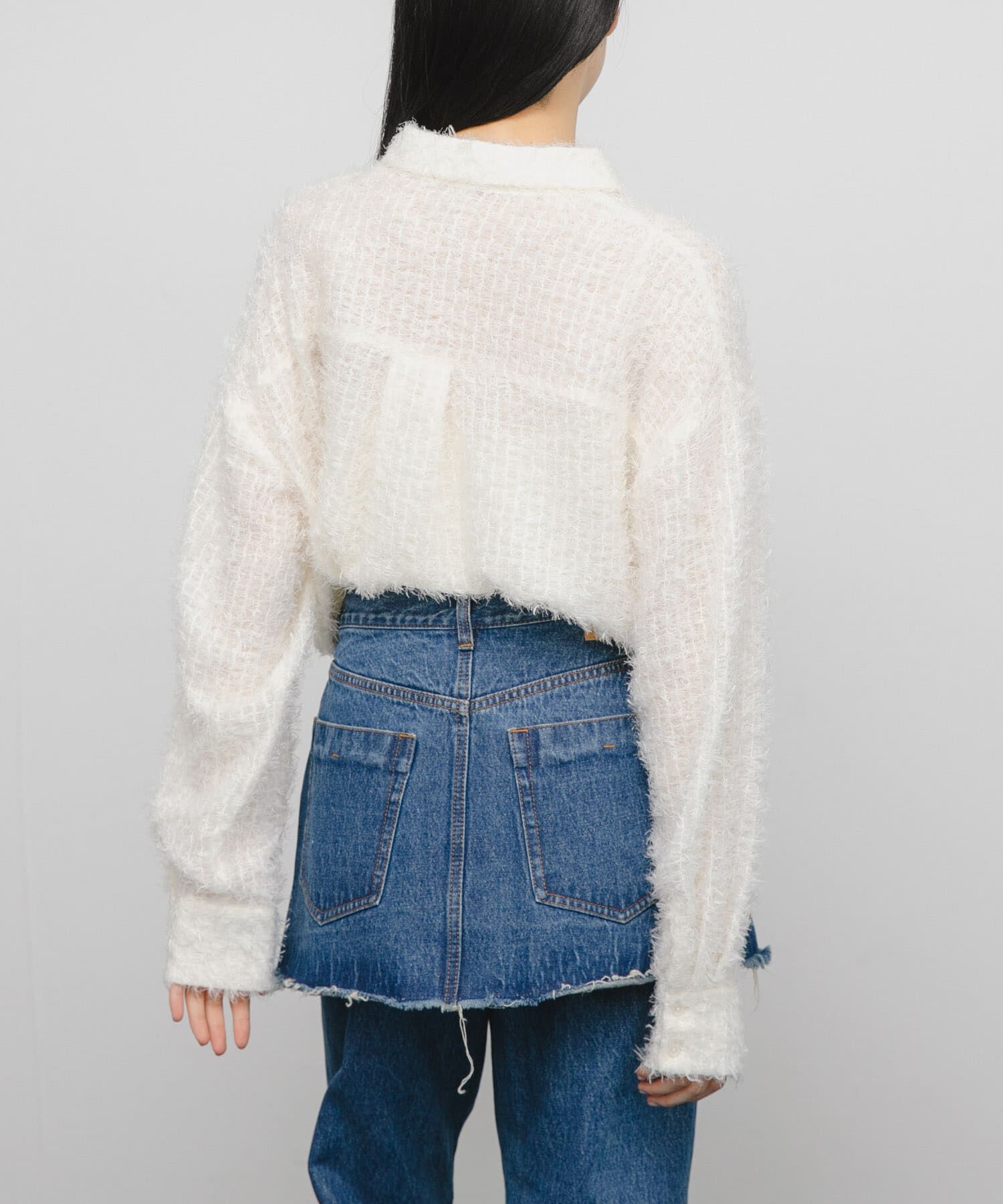  「フェザーロングシャツ」|シャツ・ブラウス|