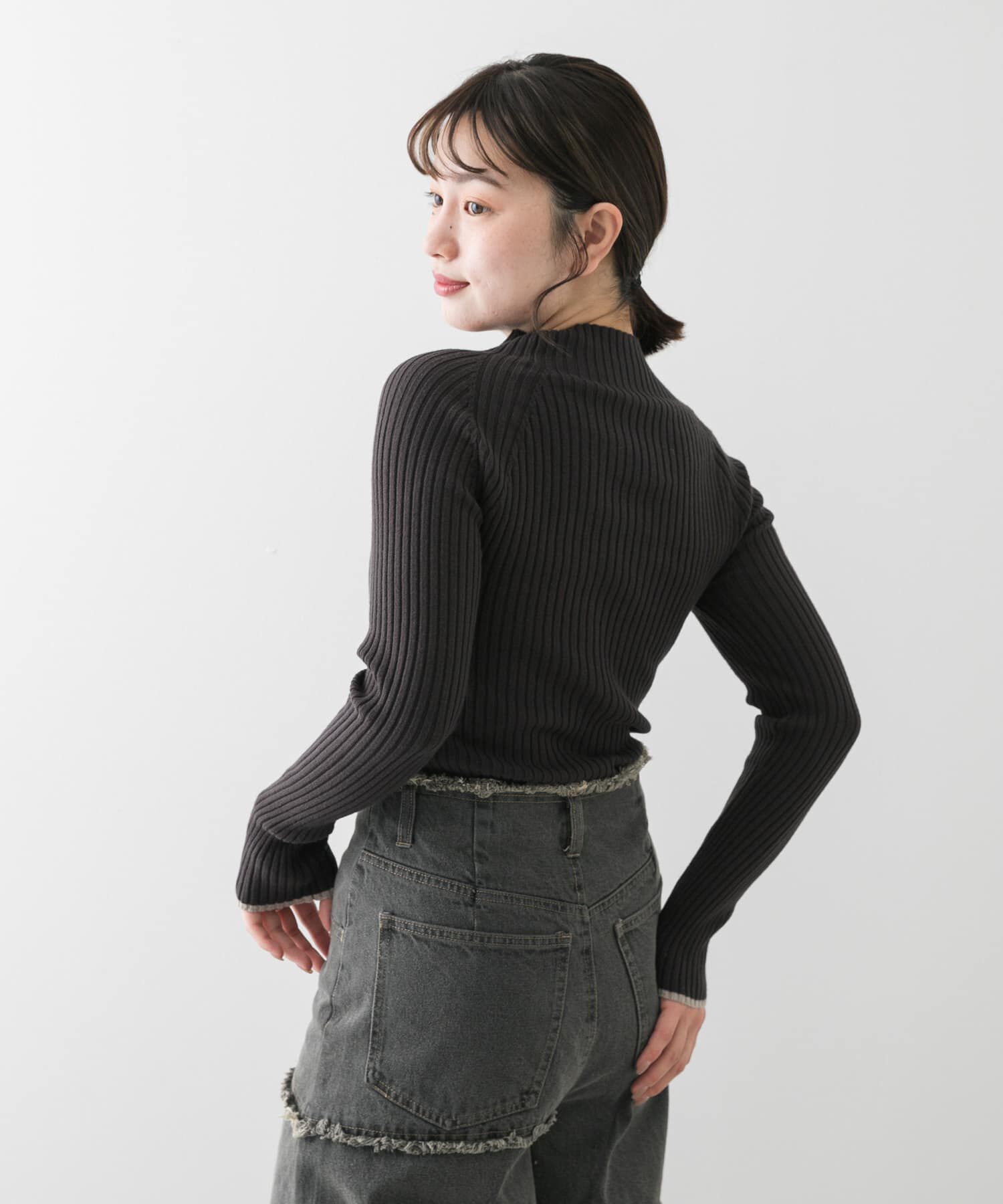 SENSE OF PLACE by URBAN RESEARCH「プチハイネックセーター」|ニット・セーター|