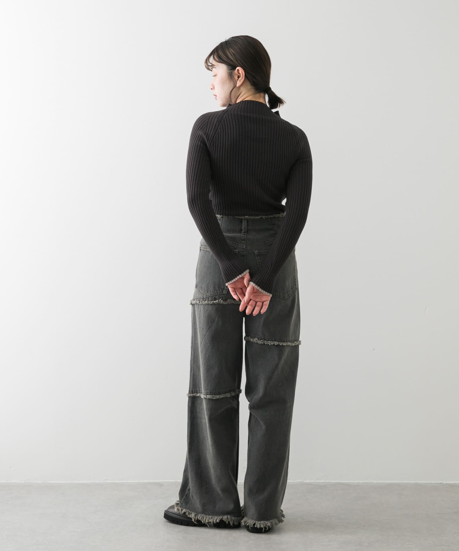 SENSE OF PLACE by URBAN RESEARCH「プチハイネックセーター」|ニット・セーター|