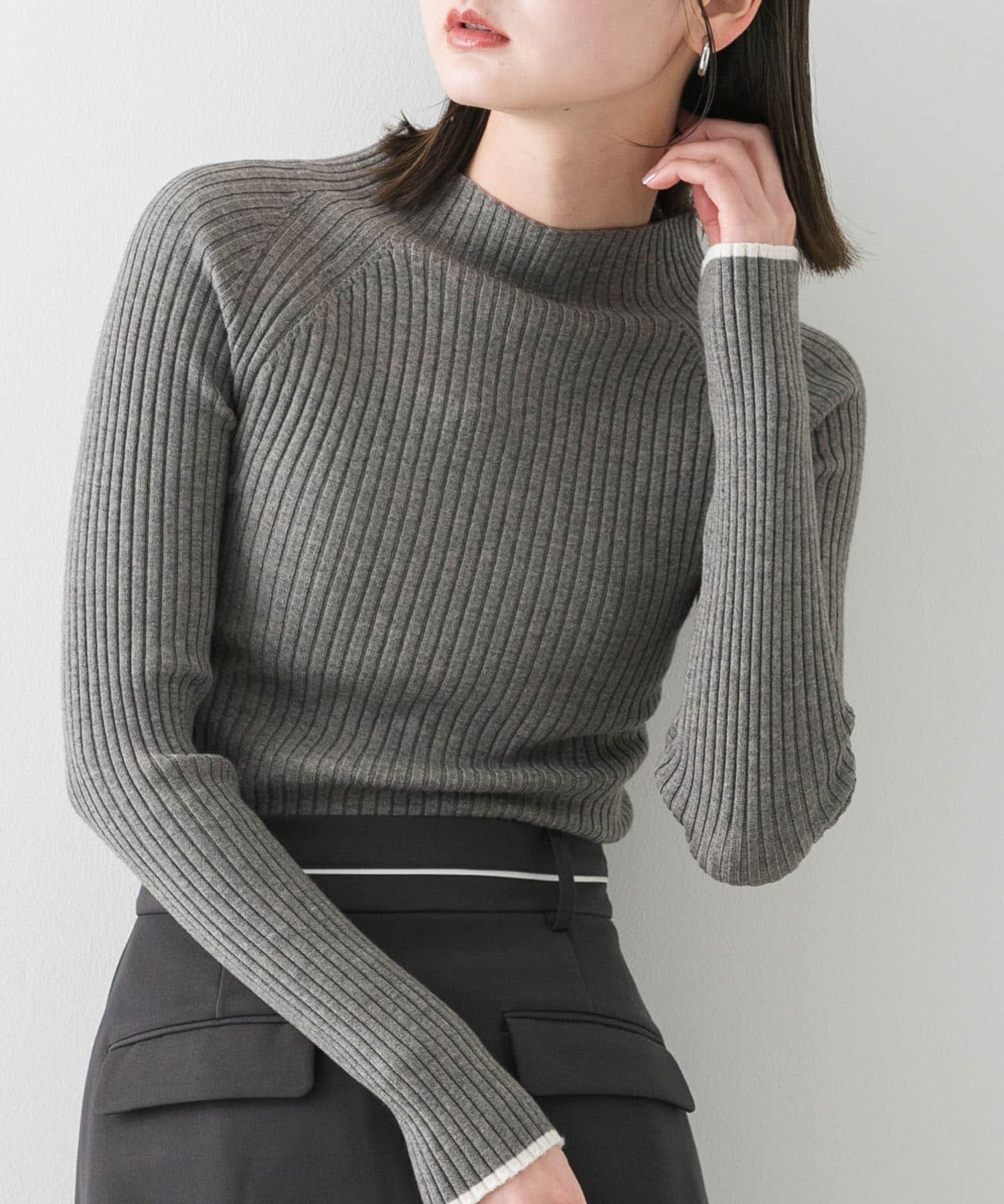 SENSE OF PLACE by URBAN RESEARCH「プチハイネックセーター」|ニット・セーター|グレー系その他