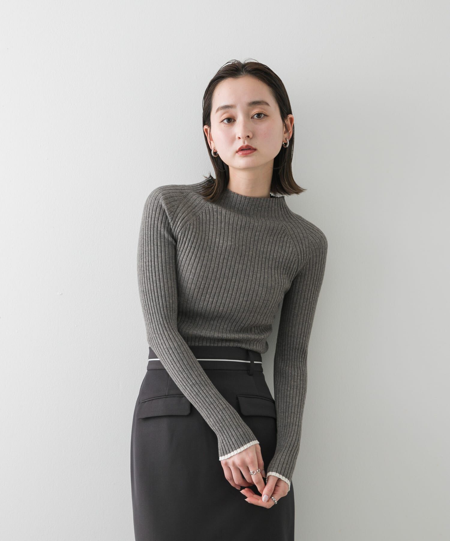 SENSE OF PLACE by URBAN RESEARCH「プチハイネックセーター」|ニット・セーター|