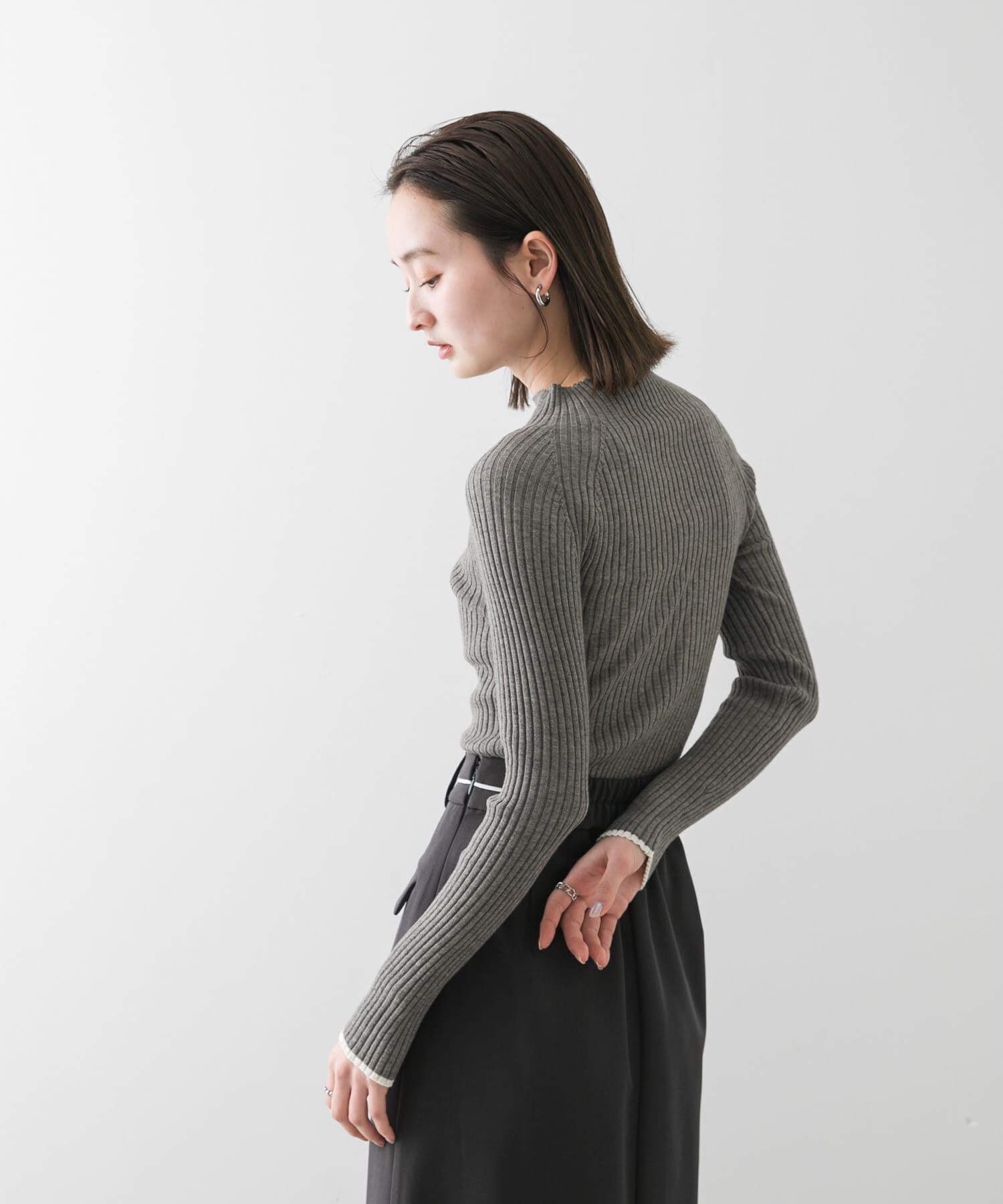 SENSE OF PLACE by URBAN RESEARCH「プチハイネックセーター」|ニット・セーター|