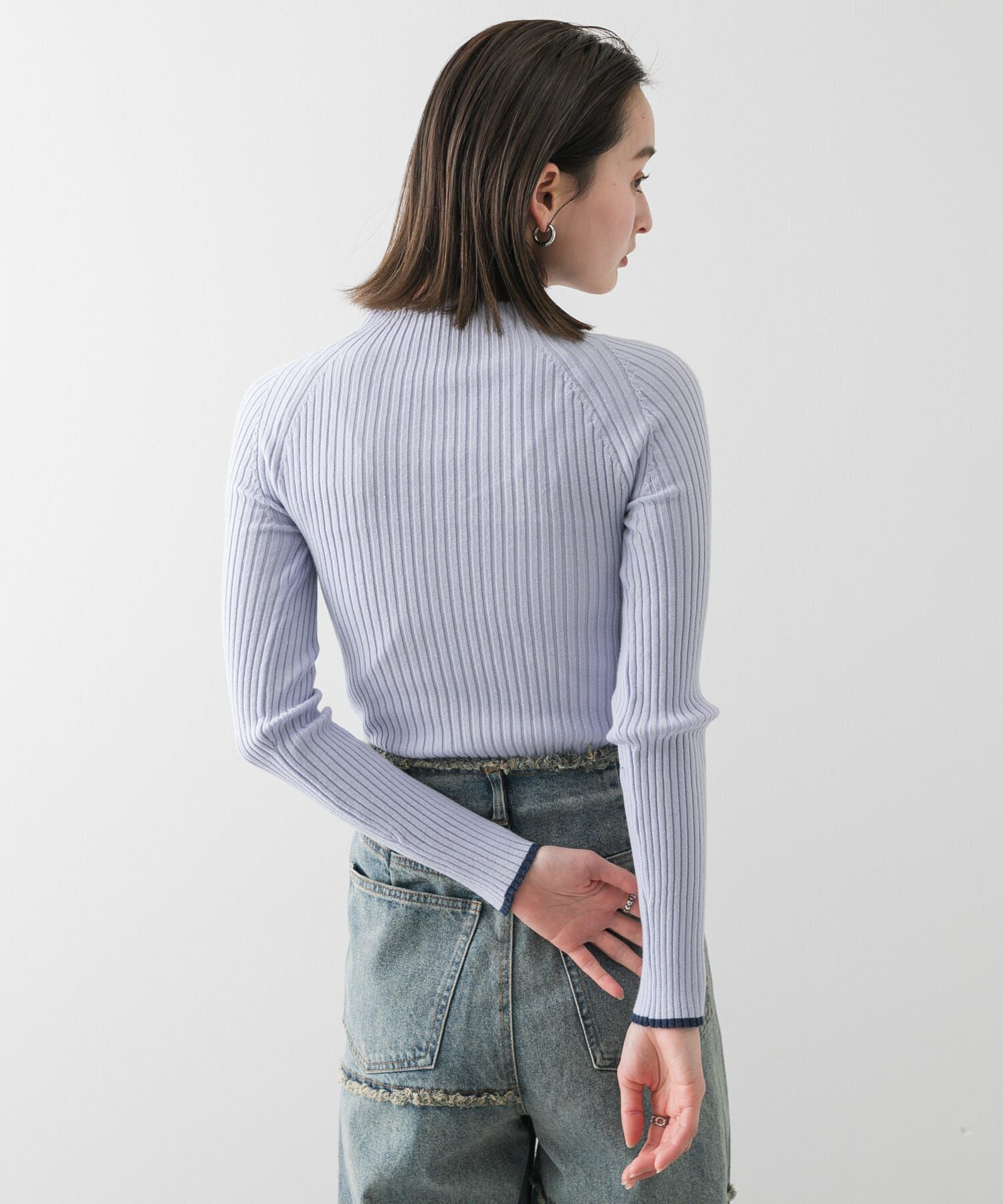 SENSE OF PLACE by URBAN RESEARCH「プチハイネックセーター」|ニット・セーター|