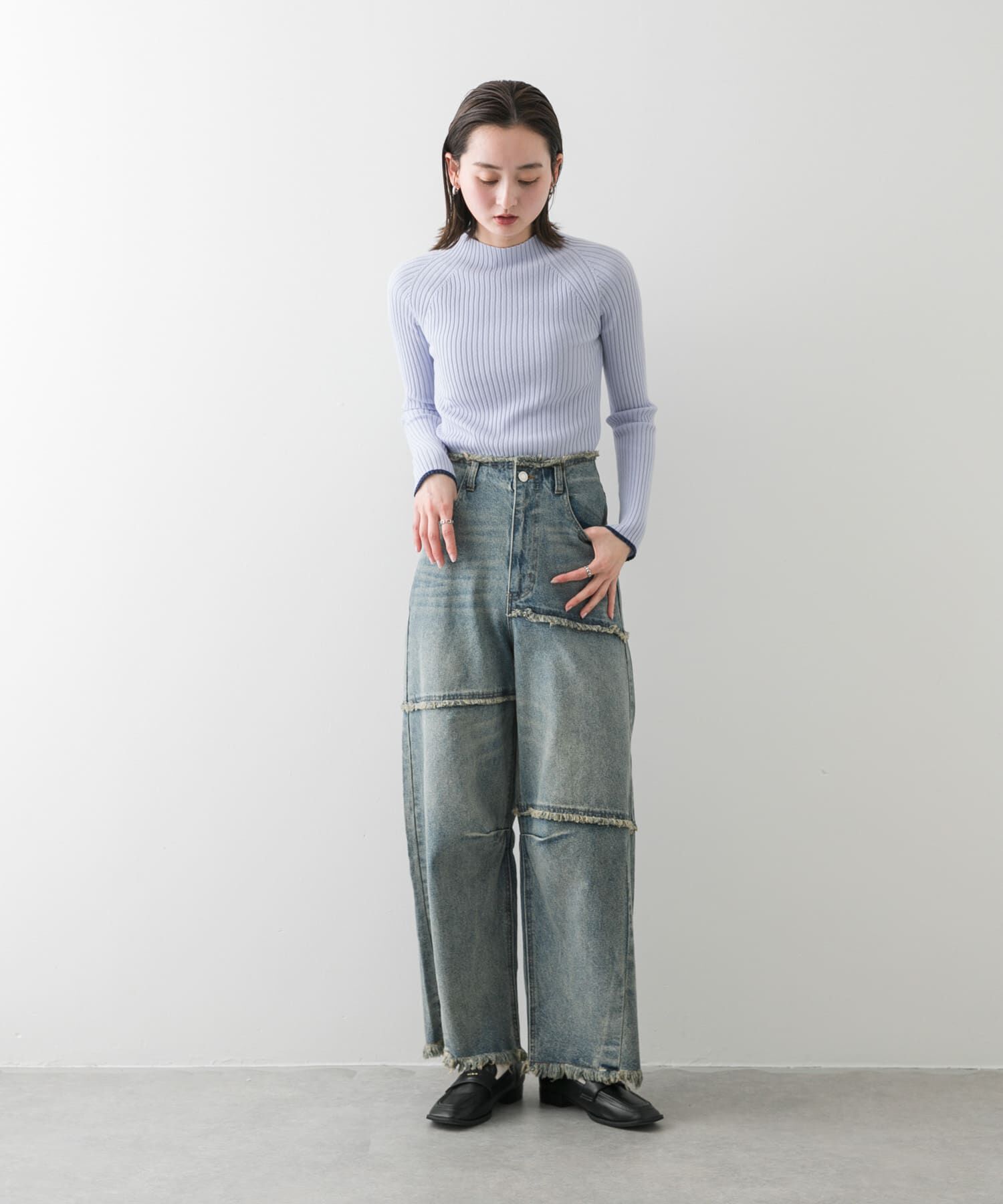 SENSE OF PLACE by URBAN RESEARCH「プチハイネックセーター」|ニット・セーター|