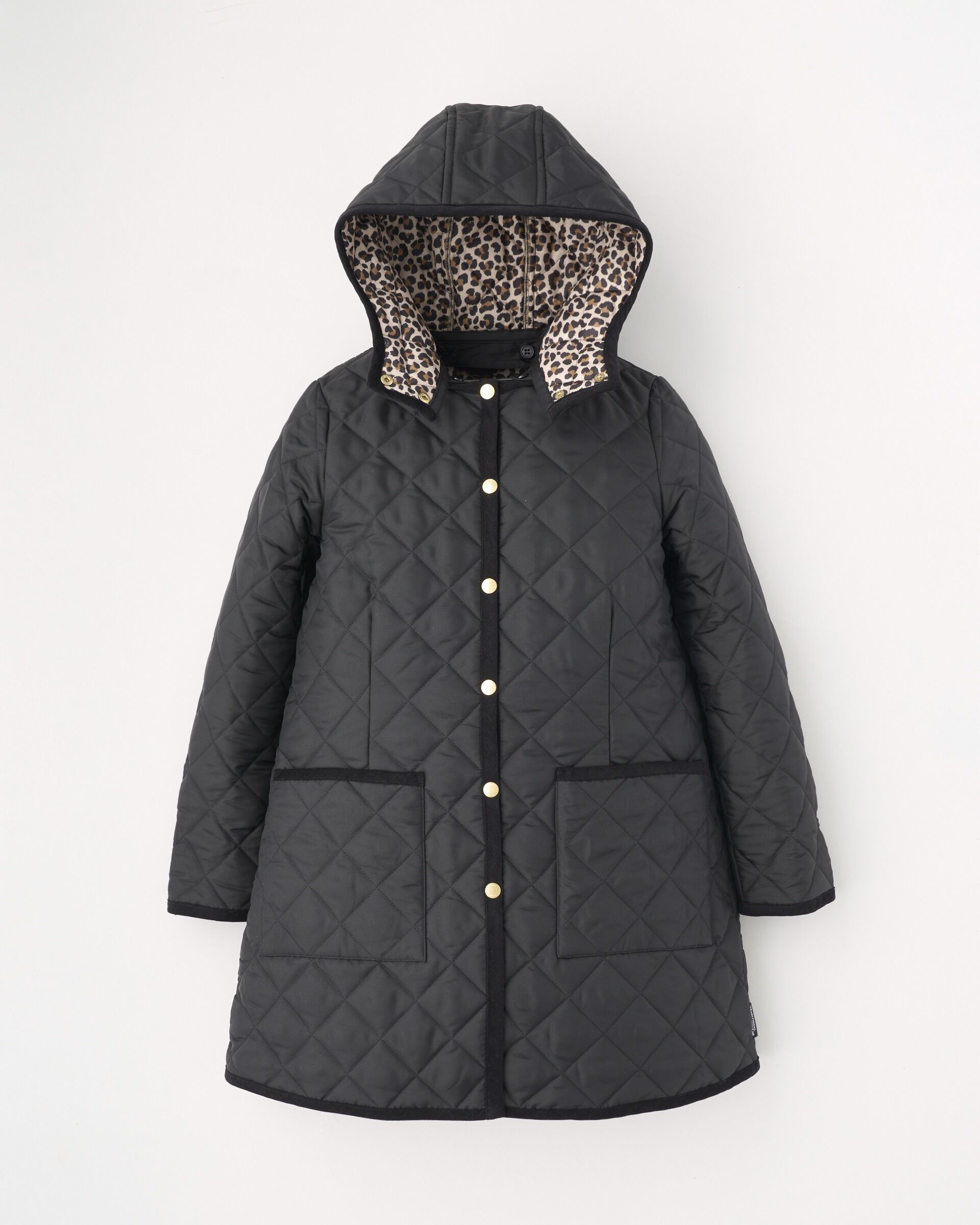 Traditional Weatherwear「ARKLEY  HOOD LEO MIDDLE」|その他|ﾌﾞﾗｯｸ&times;ﾚｵﾊﾟｰﾄﾞ