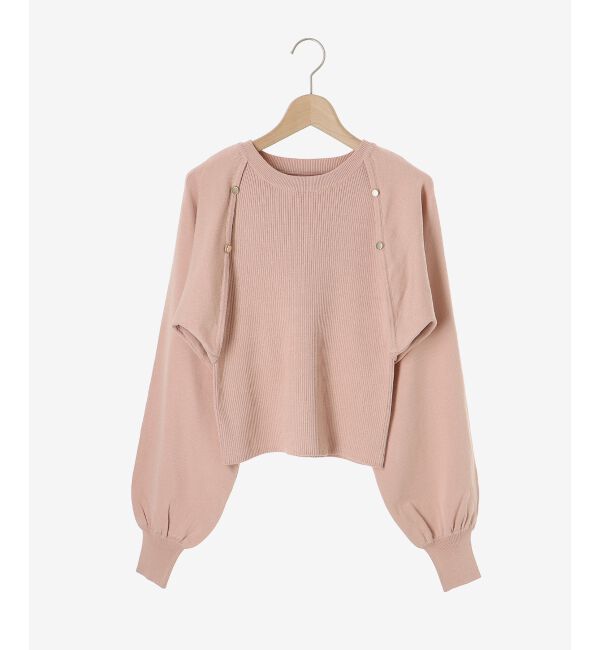 MAJESTICLEGON「3wayアームスリットニット」|ニット・セーター|