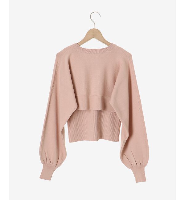 MAJESTICLEGON「3wayアームスリットニット」|ニット・セーター|