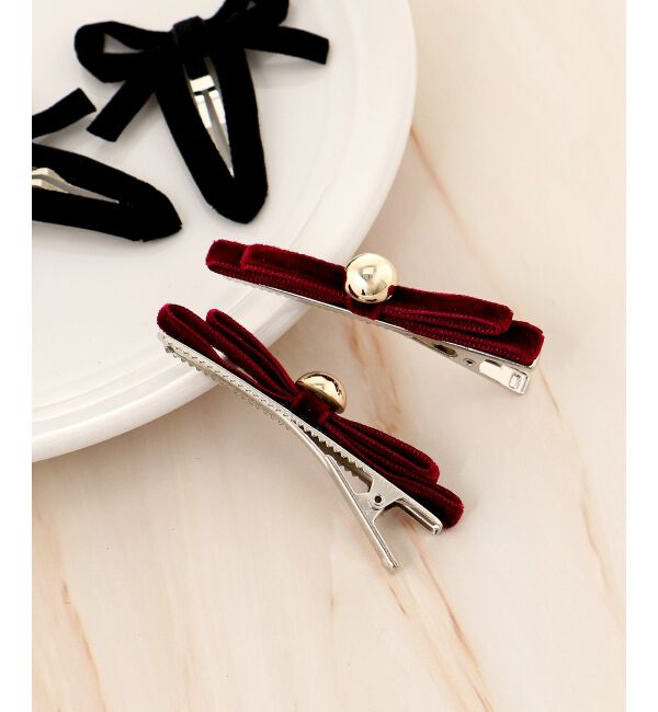 MAJESTICLEGON「クラシカルリボンヘアピンset」|その他|