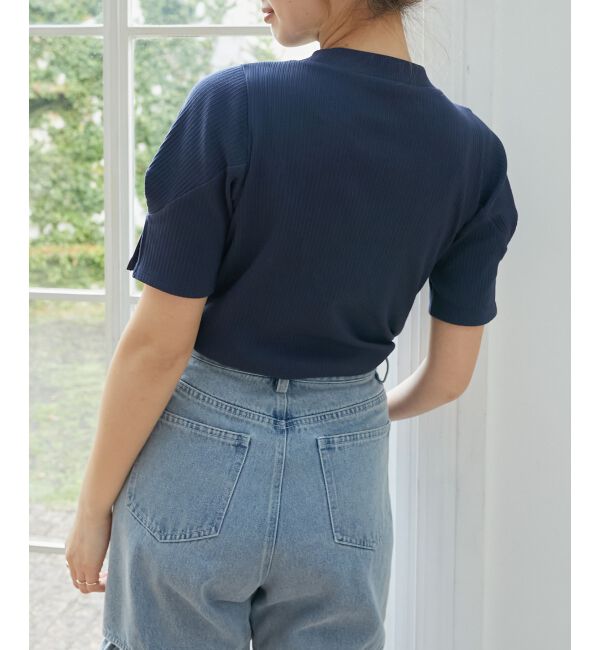  「タックスリーブトップス」|Tシャツ・カットソー|