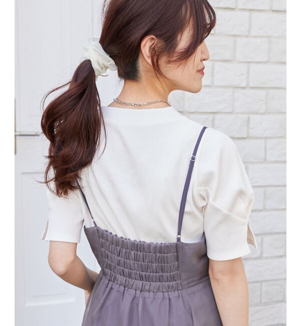  「タックスリーブトップス」|Tシャツ・カットソー|