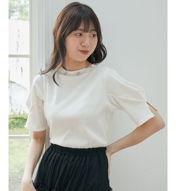  「タックスリーブトップス」|Tシャツ・カットソー|