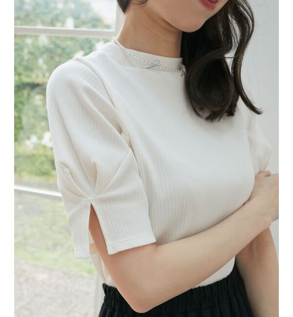  「タックスリーブトップス」|Tシャツ・カットソー|