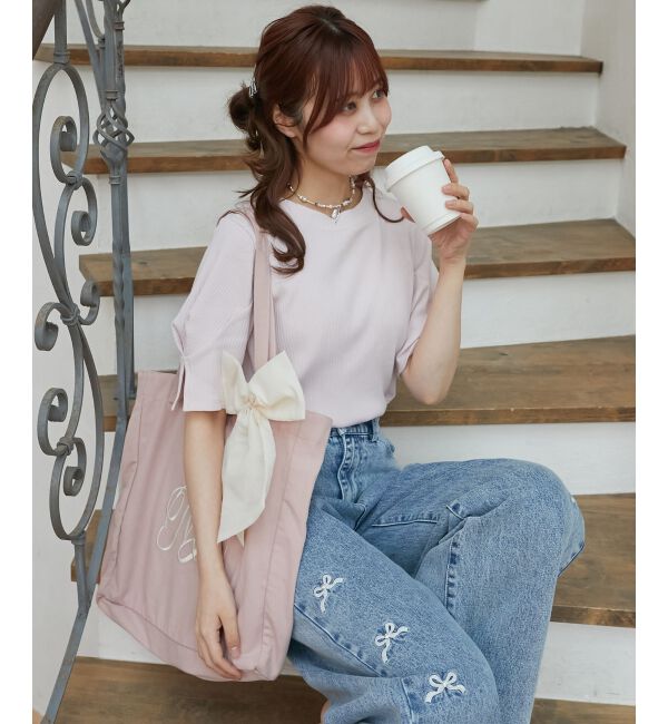  「タックスリーブトップス」|Tシャツ・カットソー|