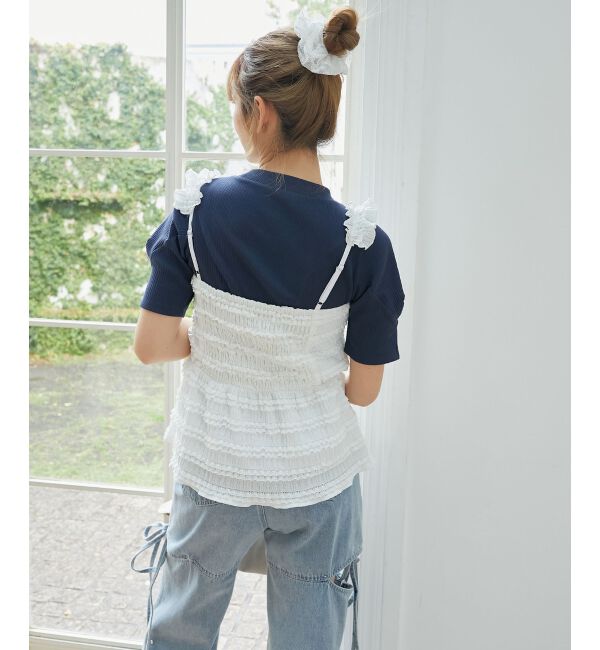  「タックスリーブトップス」|Tシャツ・カットソー|