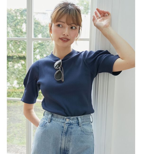  「タックスリーブトップス」|Tシャツ・カットソー|