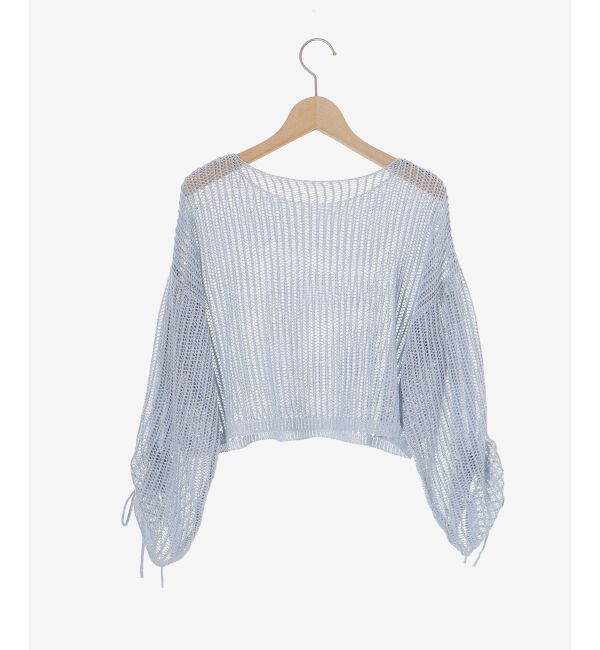  「キラキラメッシュニット」|ニット・セーター|
