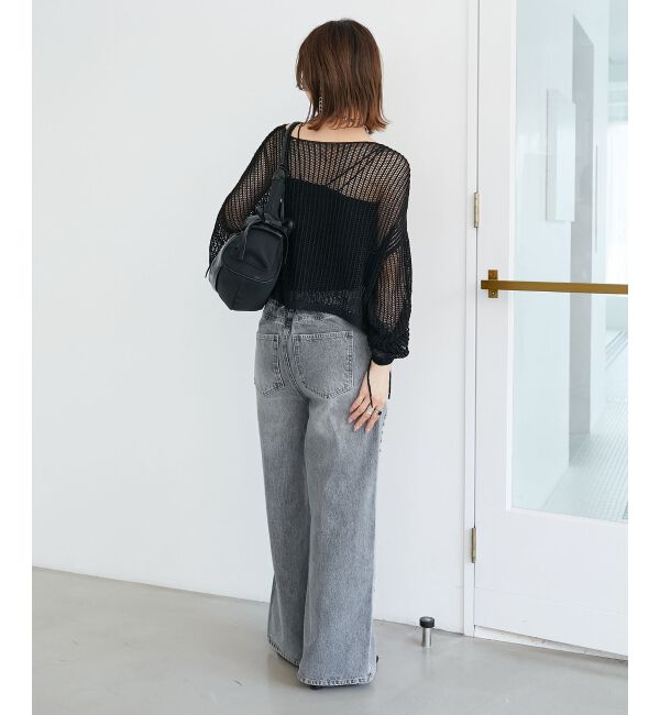  「キラキラメッシュニット」|ニット・セーター|