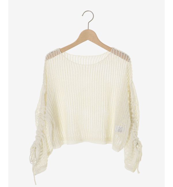  「キラキラメッシュニット」|ニット・セーター|