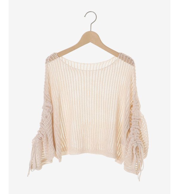  「キラキラメッシュニット」|ニット・セーター|