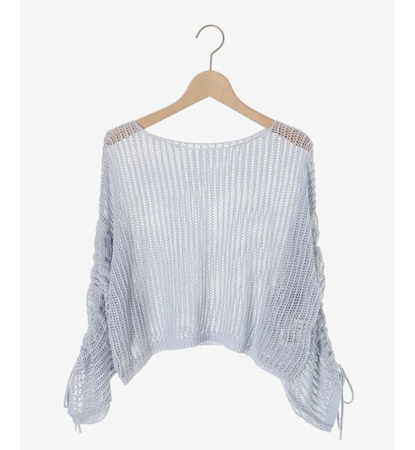  「キラキラメッシュニット」|ニット・セーター|