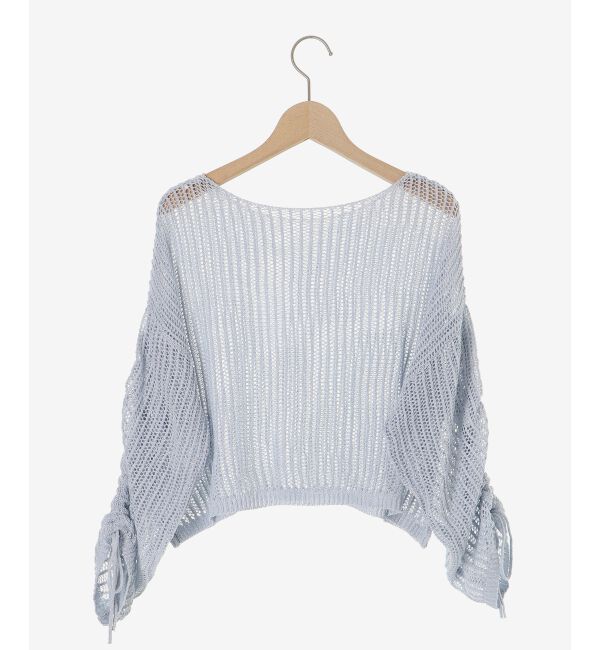  「キラキラメッシュニット」|ニット・セーター|