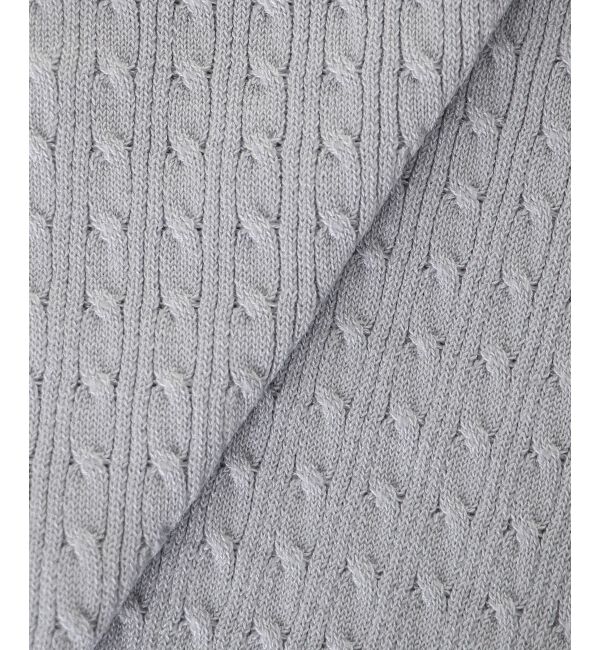  「デコルテオープンバイカラー襟ニット」|ニット・セーター|