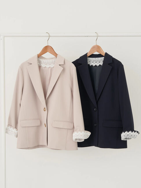 earth music&ecology「シングルテーラードジャケット」|テーラードジャケット|