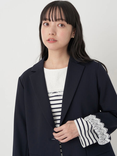 earth music&ecology「シングルテーラードジャケット」|テーラードジャケット|