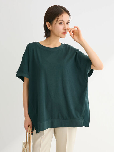 Green Parks「フレンチスリーブ脇ドッキングカットプルオーバー」|Tシャツ・カットソー|Green