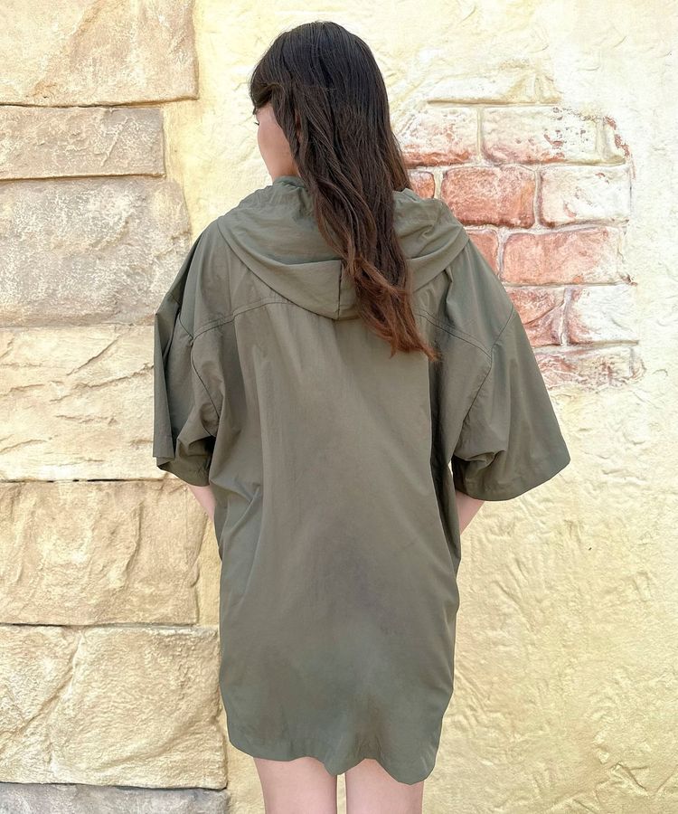 Green Parks「[ユニセックス]ハーフZipナイロンプルオーバー」|Tシャツ・カットソー|