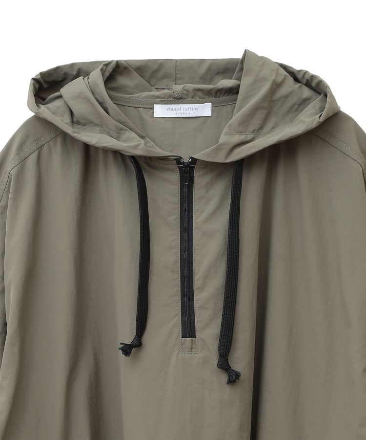 Green Parks「[ユニセックス]ハーフZipナイロンプルオーバー」|Tシャツ・カットソー|