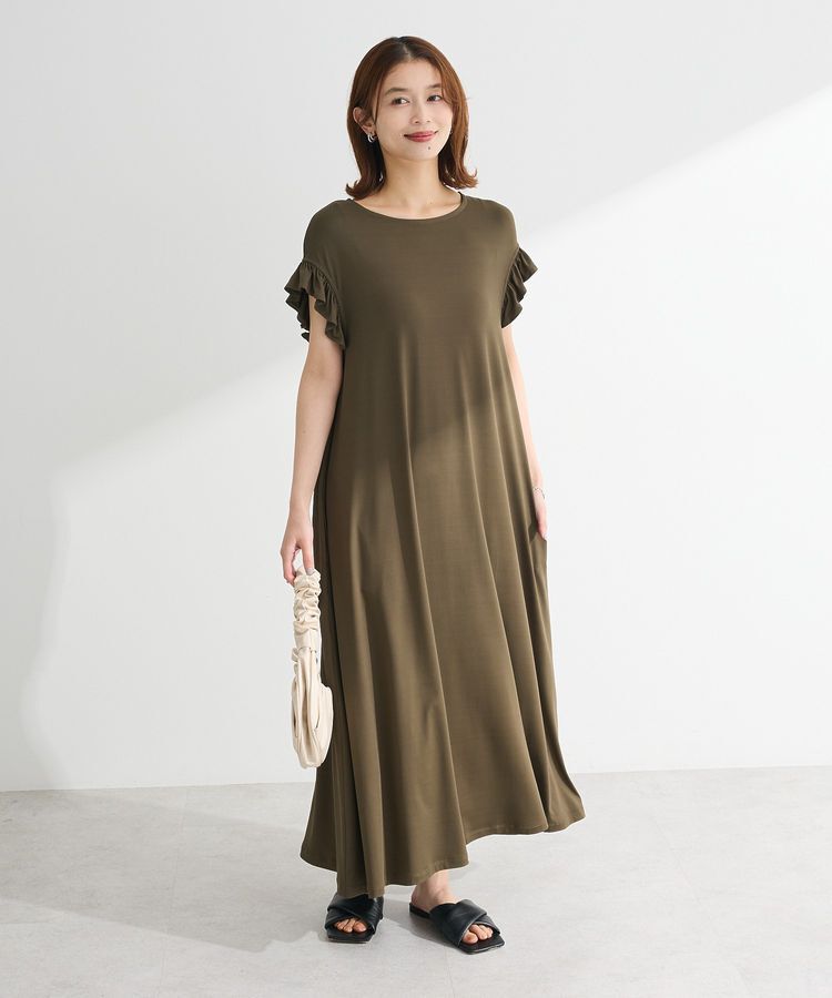 Green Parks「・SUGAR SPOON 【ラッシュガード】フリルワンピ」|ワンピース|