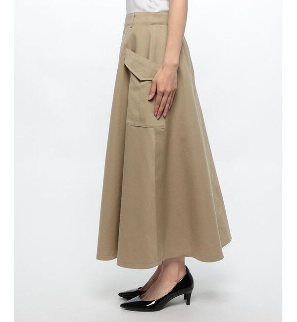allureville「タスランワークフレアスカート」|スカート|