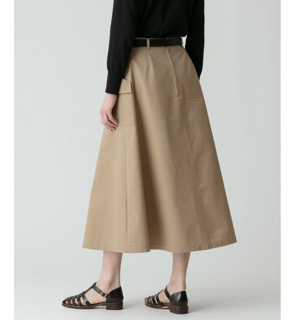 allureville「タスランワークフレアスカート」|スカート|