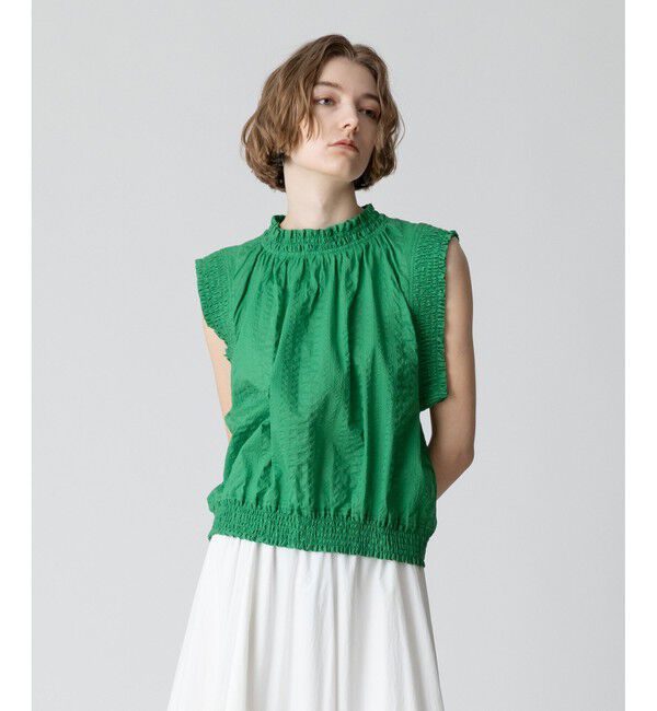 allureville「シャーリングプルオーバー」|シャツ・ブラウス|